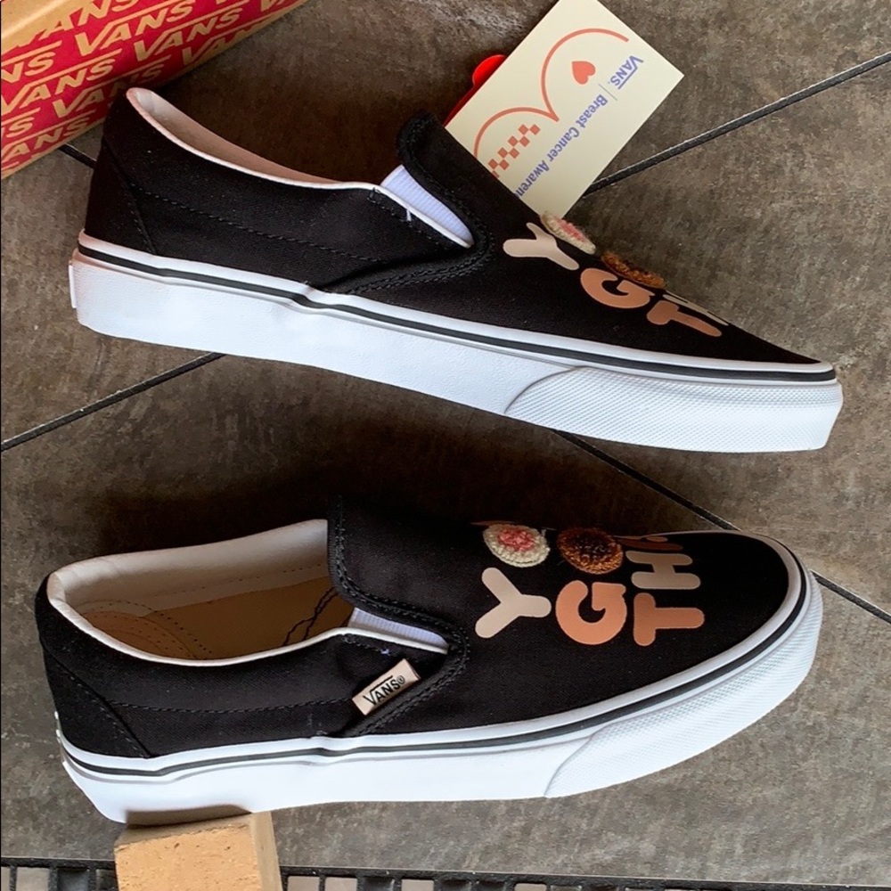 VANS CLASSIC SLIP ON (Breast Cancer) Ugfthstrwt wm - Picture 12 of 16